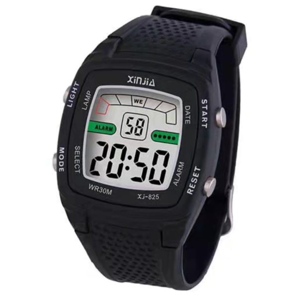 Youth Sports Electronic Watch Waterproof Luminous Large Screen Alarm Trend  Watch | Quick & Secure Online Checkout | Temu